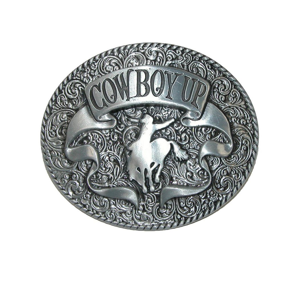 Ctm Cowboy Up Belt Buckle display picture 3