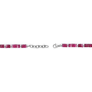 Men's LYNX Stainless Steel Imperial Turquiose Bracelet