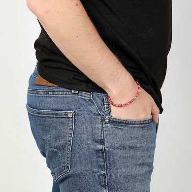 Men's LYNX Stainless Steel Imperial Turquiose Bracelet