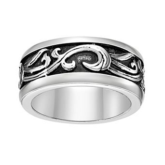 Men's LYNX Stainless Steel Band Ring