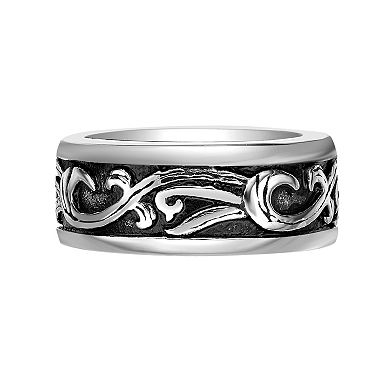 Men's LYNX Stainless Steel Band Ring