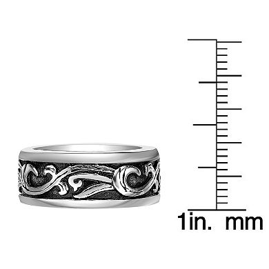 Men's LYNX Stainless Steel Band Ring