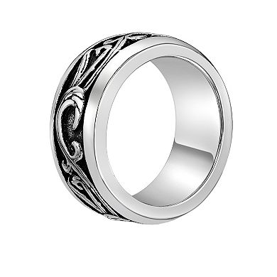 Men's LYNX Stainless Steel Band Ring