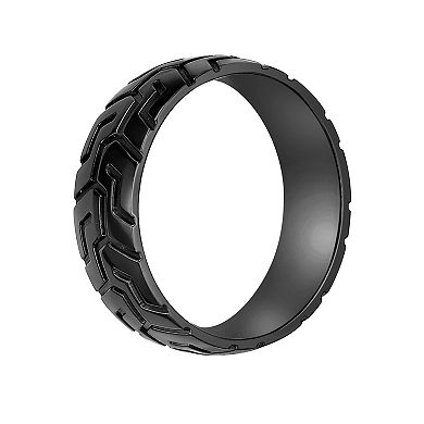 Men's LYNX Black Zirconium Textured Ring