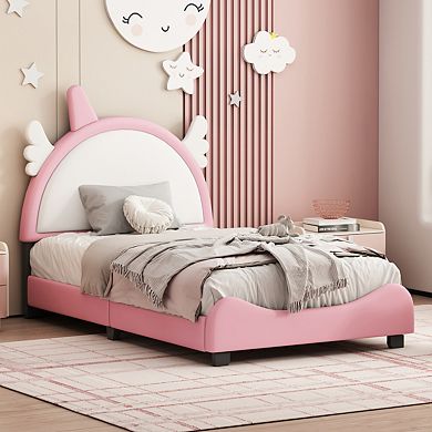 Twin Size Unicorn Bed & Platform Bed