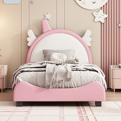 Twin Size Unicorn Bed & Platform Bed