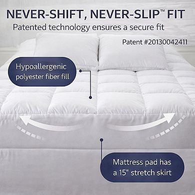 Brylanehome Gel Touch Bed Tite Topper