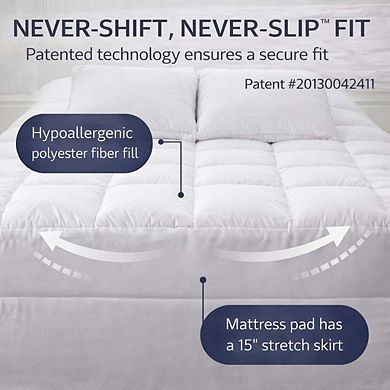Brylanehome Gel Touch Bed Tite Topper