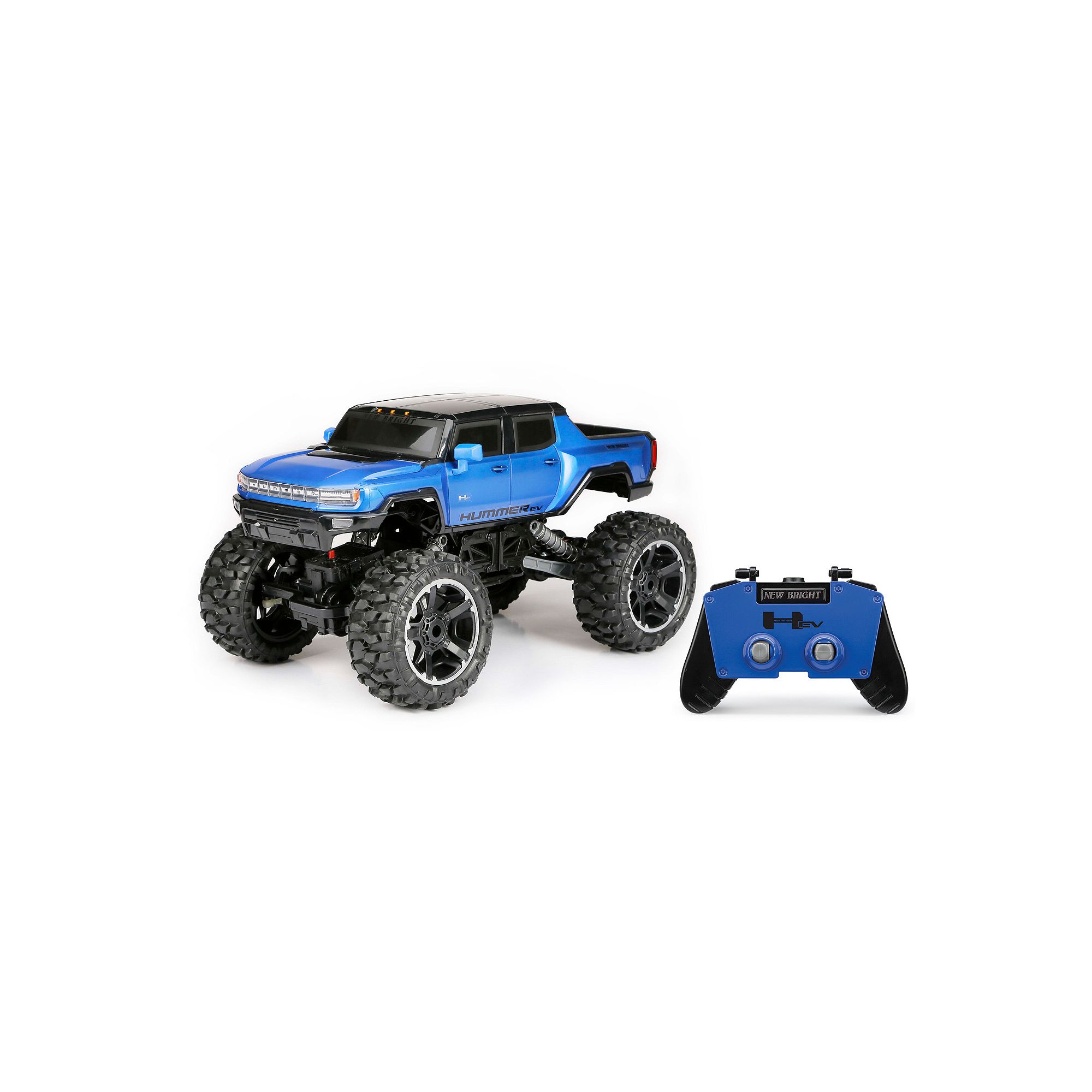 New Bright 1:10 R/C Hummer EV Remote Control Car Toy, Blue