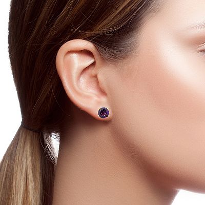 Kohls amethyst earrings hotsell