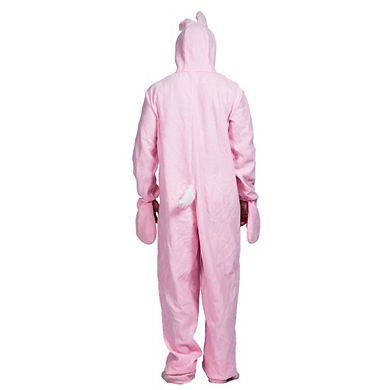 Bunny Costume Rabbit Onesie For Adult Halloween Pajama