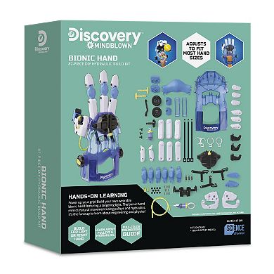 Discovery™ Mindblown STEM Bionic Hand 87-Piece DIY Hydraulic Build Kit