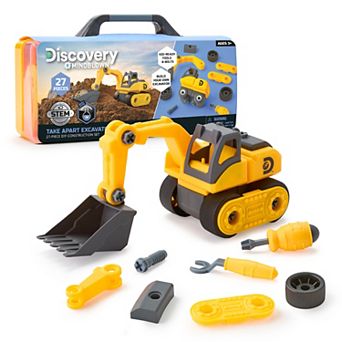 Discovery Mindblown Take Apart Excavator Construction 27 pc Set