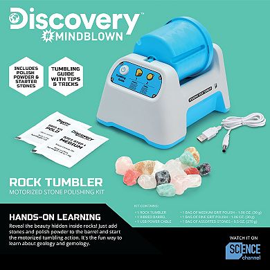 Discovery Mindblown Motorized Rock Tumbler Set