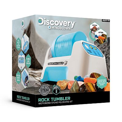 Discovery™ Mindblown Motorized Rock Tumbler Set