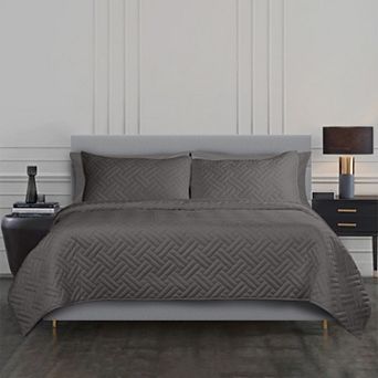 Hotelier Quilted Coverlet Set