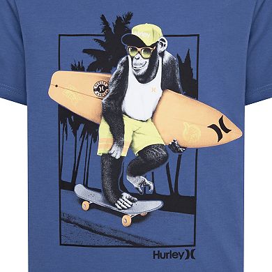 Boys 4-7 Hurley Surfer Monkey T-shirt