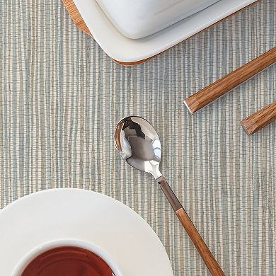 RoomMates Dimensional Grasscloth Peel & Stick Wallpaper