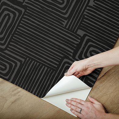 RoomMates Emily Rayna Pathways Peel & Stick Wallpaper