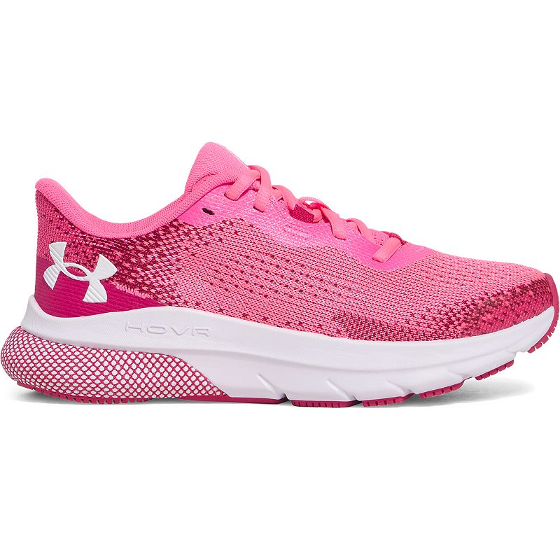 Under Armour HOVR Turbulence 2 Kids' Running Shoes, Boy's, Size: 5, Pink Pink