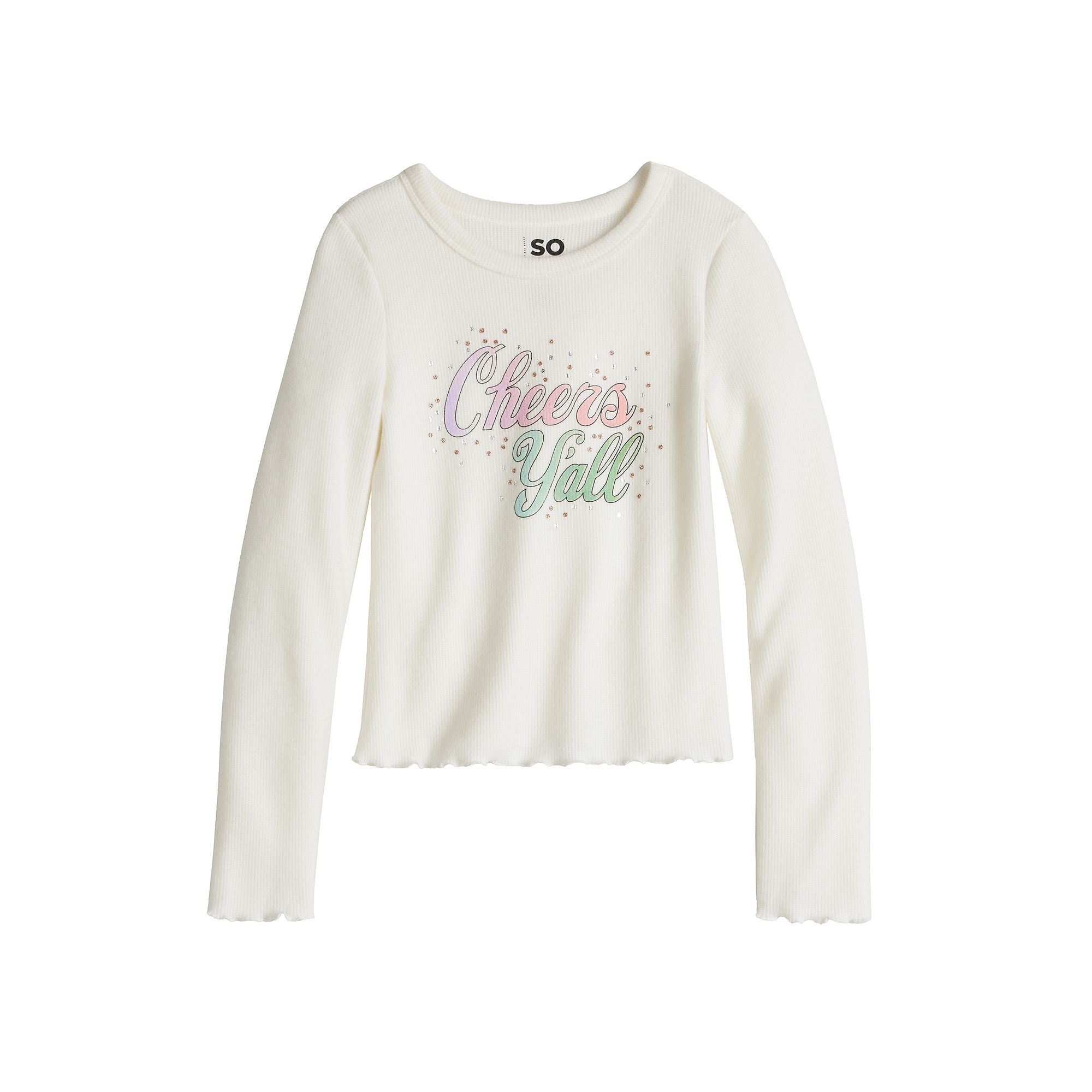Girls 6-20 SO® Cozy Baby Graphic Tee in Regular & Plus Size, Girls, Size: