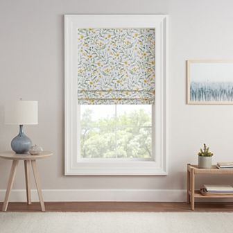 Eclipse Evangeline Botanical 100% Blackout Cordless Roman Shade