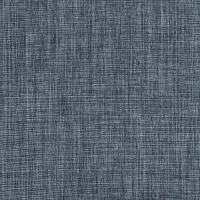 Eclipse Chambray Solid 100% Blackout Grommet Curtain Panel