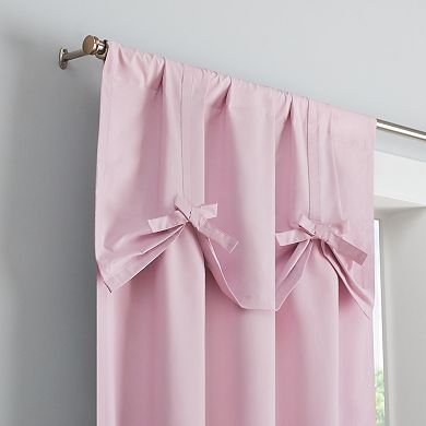 eclipse Bow Tie Detail 100% Blackout Window Curtain