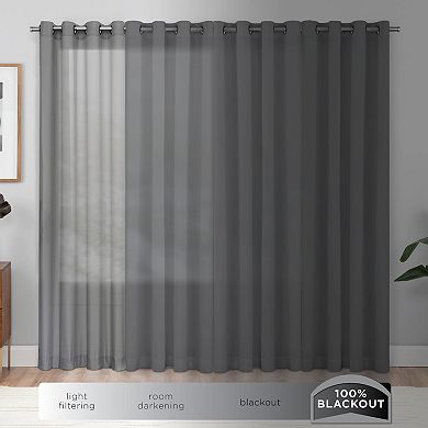 eclipse Bow Tie Detail 100% Blackout Window Curtain