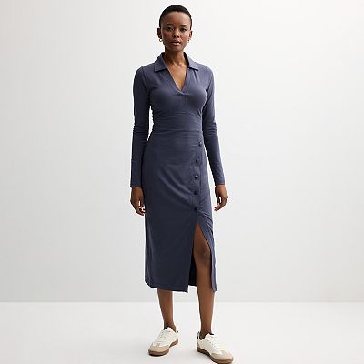 grey jersey wrap dress Leotte Wrap Dress | Heather Grey – Spiritex