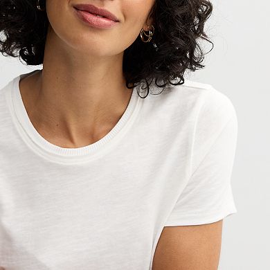 Women's Grey State Washed Short Sleeve Tee