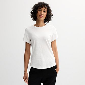 Women's Grey State Washed Short Sleeve Tee