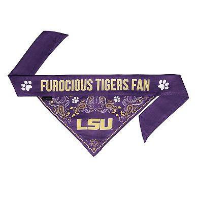 NCAA LSU Tigers Reversible Pet Bandana