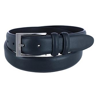 Ctm Men's Smooth Feather Edge Belt