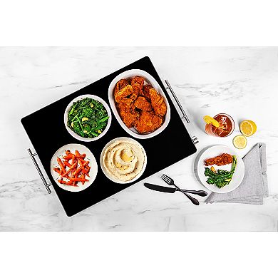 Chefman Family-Sized Glass Top Warming Tray