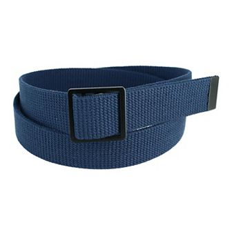 Ctm Men's Military Grade Belt With Open Face Buckle