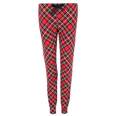 Women's Christmas Plaid Jogger Pants
