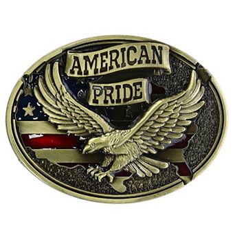Ctm Soaring Eagle American Pride Belt Buckle