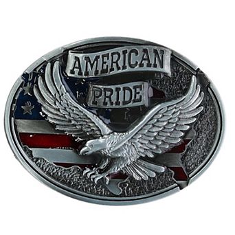 Ctm Soaring Eagle American Pride Belt Buckle