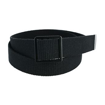 Ctm Men's Big & Tall Military Grade Belt With Open Face Buckle