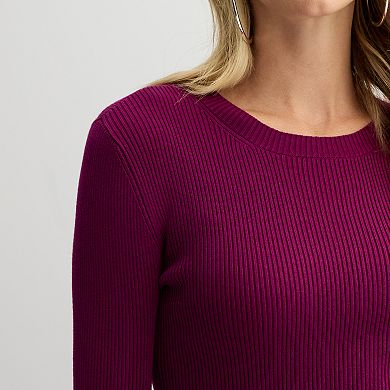 Women's Nine West Crewneck Sweater Dress
