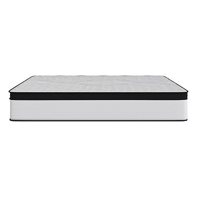 Merrick Lane Hulen 12" Extra Firm Hybrid CertiPUR-US Certified Foam & Pocket Spring Mattress