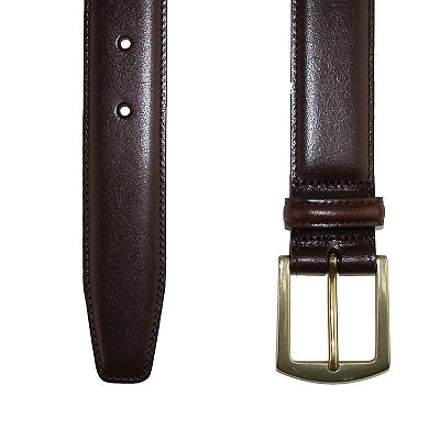 Crookhorndavis Men's Ciga Smooth 32mm Calfskin Leather Dress Belt