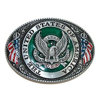 Ctm Usa American Eagle Belt Buckle