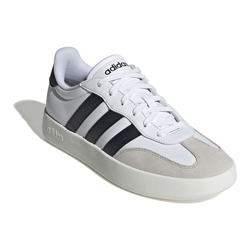 adidas Barreda Men's Sportswear Shoes, Size: 12, White Black Gray