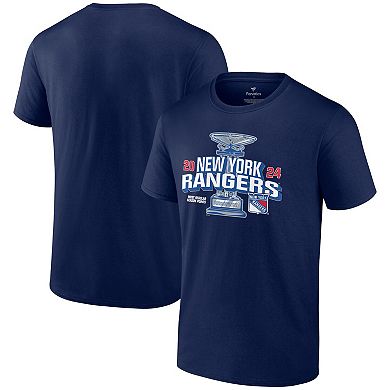 Men's Fanatics Branded Heather Navy New York Rangers 2024 Presidents ...