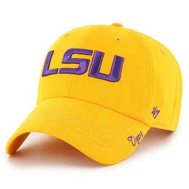 Women's '47 Gold LSU Tigers Miata Clean Up Adjustable Hat