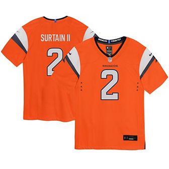 Toddler Nike Patrick Surtain II Orange Denver Broncos Game Jersey