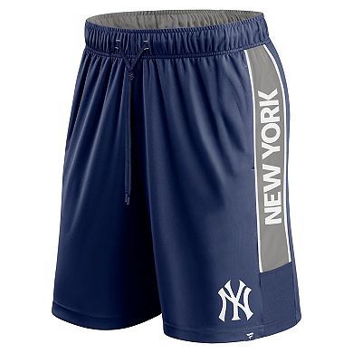 Men's Fanatics Navy New York Yankees Win The Match Defender Shorts