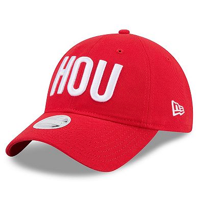 Women's New Era Red Houston Texans Hometown 9TWENTY Adjustable Hat